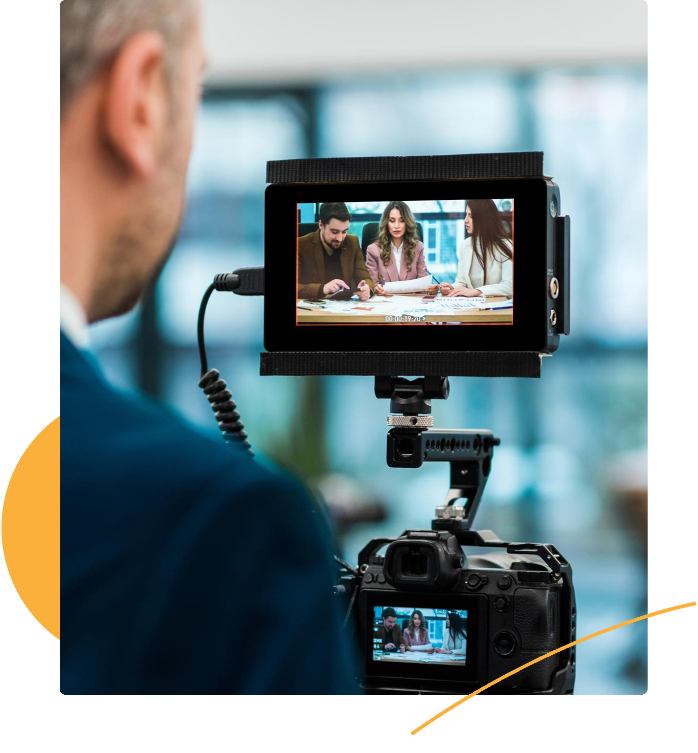 Grabación profesional de formaciones presenciales con cámaras y sonido de alta calidad