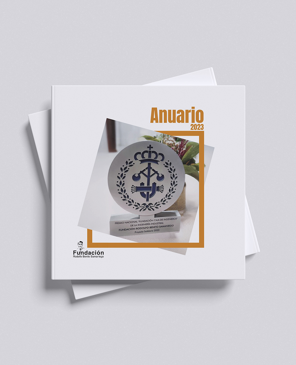 Diseño y maquetación de publicaciones para la Fundación Rodolfo Benito Samaniego Maquetación editorial del anuario 2023 de la Fundación Rodolfo Benito Samaniego
