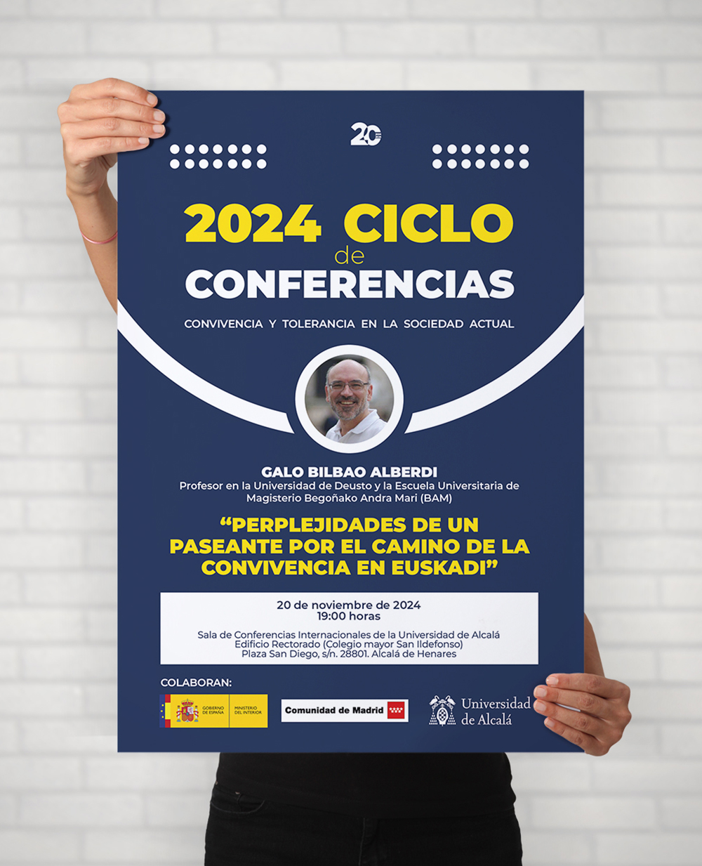 Diseño gráfico y editorial para Fundación Rodolfo Benito Samaniego Diseño gráfico de carteles y programas de mano para la Fundación Rodolfo Benito Samaniego