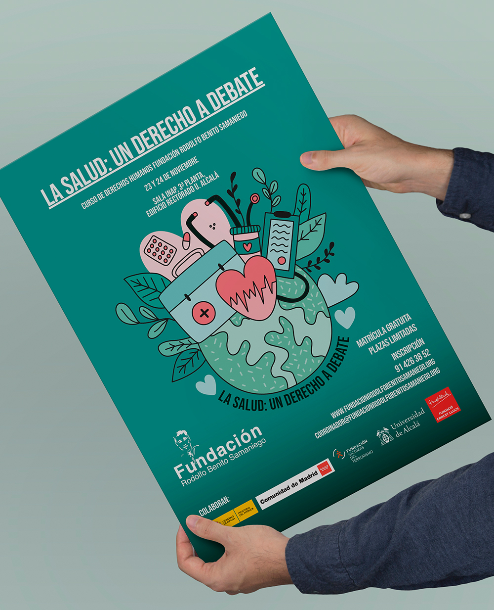Diseño gráfico y editorial para Fundación Rodolfo Benito Samaniego Diseño gráfico de carteles y programas de mano para la Fundación Rodolfo Benito Samaniego