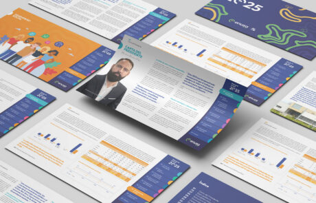 Diseño y maquetación de memoria anual corporativa Diseño y maquetación profesional de memoria anual corporativa con gráficos, tablas y portada institucional